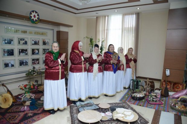 Heydər Əliyev Fondu sosial xidmət müəssisəsində Novruz şənliyi təşkil etdi - FOTO
