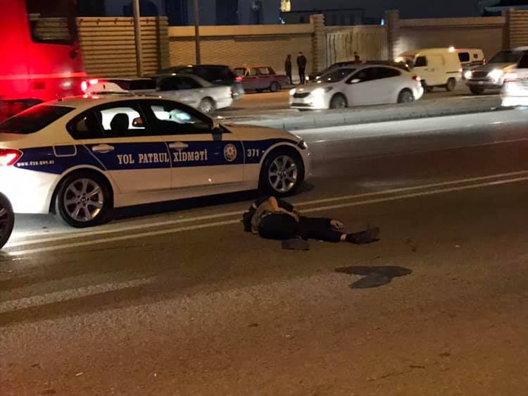 Bakıda piyada yol qəzasının qurbanı oldu