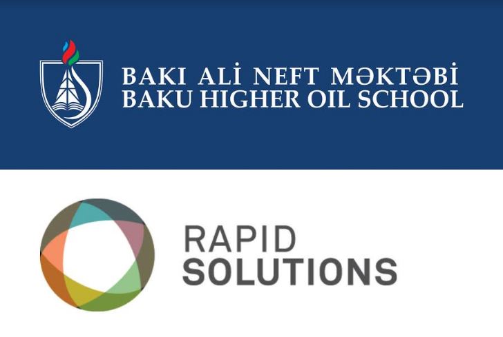 Bakı Ali Neft Məktəbi ilə Rapid Solutions arasında memorandum imzalandı