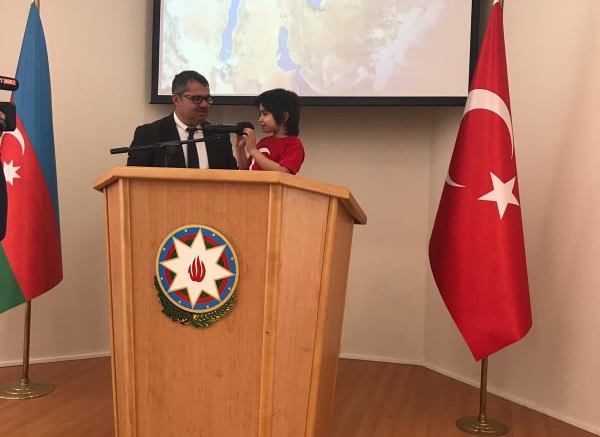 Azərbaycanın Ankaradakı səfirliyinə qeyri-adi qonaqlar gəldi - FOTOLAR
