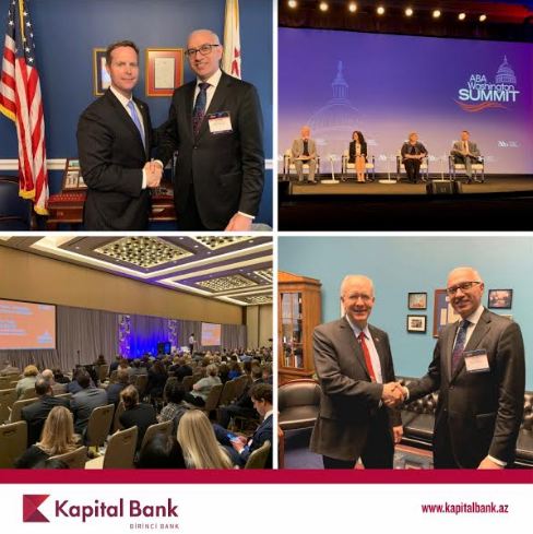 Kapital Bank Vaşinqton Sammitində iştirak edib
