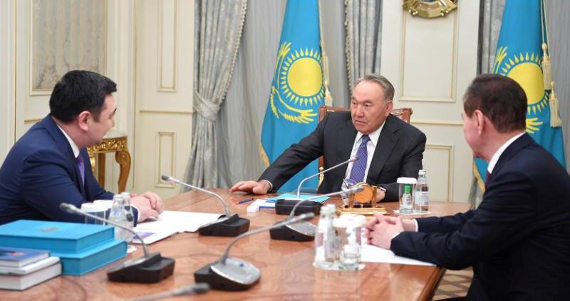 Qazaxıstanın Qurucu Prezidenti Nazarbayev TWESCO prezidentini qəbul edib
