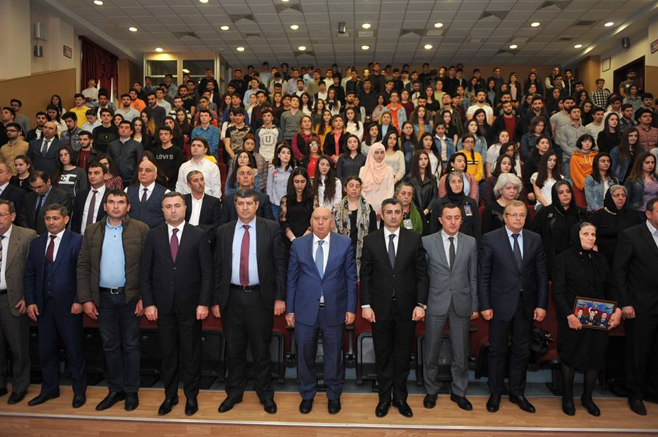 BMU-da Aprel döyüşlərinin üçüncü ildönümü qeyd olunub - FOTO  
