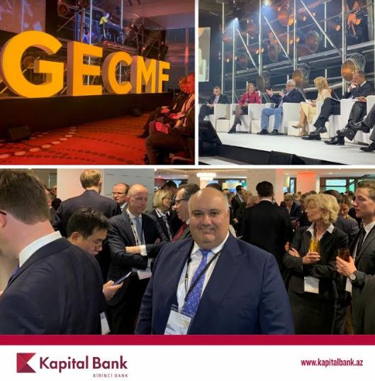Kapital Bank &ldquo;Qlobal İqtisadiyyat və Kapital Bazarları&rdquo; forumunda iştirak edir