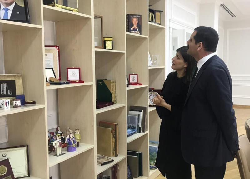 Erkan &Ouml;zoral Beynəlxalq T&uuml;rk Mədəniyyəti və İrsi Fonduna gəldi