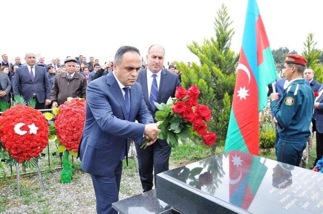 Goranboyda aprel şəhidinin ild&ouml;n&uuml;m&uuml; qeyd edildi
