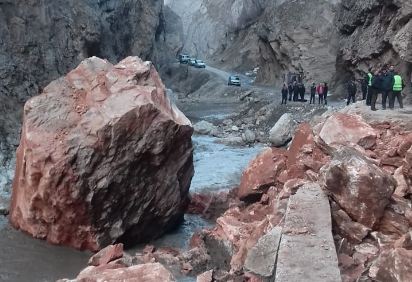 Quba-Xınalıq yolunda hərəkət bərpa olundu 