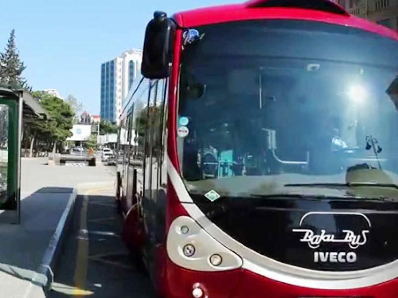 5 avtobusun hərəkət yolu dəyişdirildi