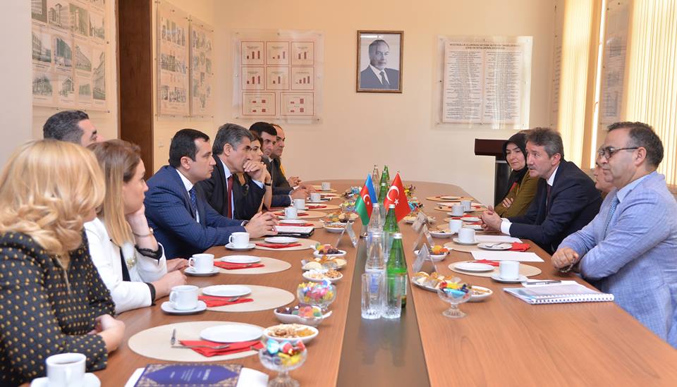 BŞTİ-də Ankara, İstanbul və İzmir Milli Təhsil idarələrinin rəhbərləri ilə görüş keçirilib - FOTO