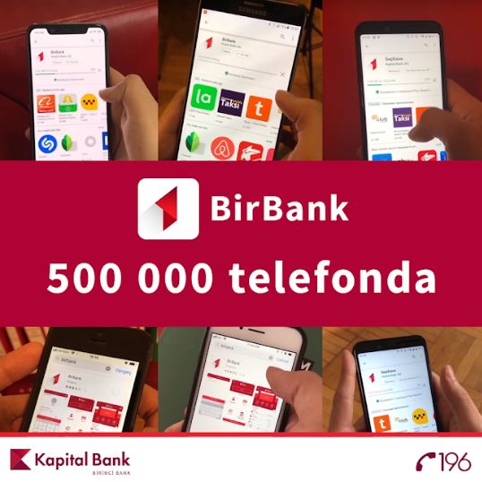 BirBank istifadəçilərinin sayı yarım milyonu keçdi  