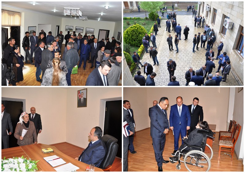 Goranboyun icra başçısı vətəndaşları fərdi qəbul etdi  