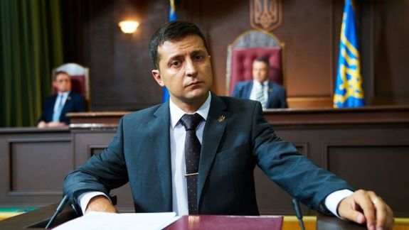 Ukraynanın yeni  prezidenti  Zelenskidir