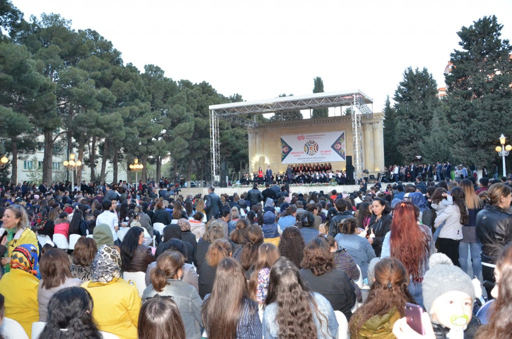 “Bölgələrdən bölgələrə” Yaradıcılıq Festivalı Abşeronda - FOTO