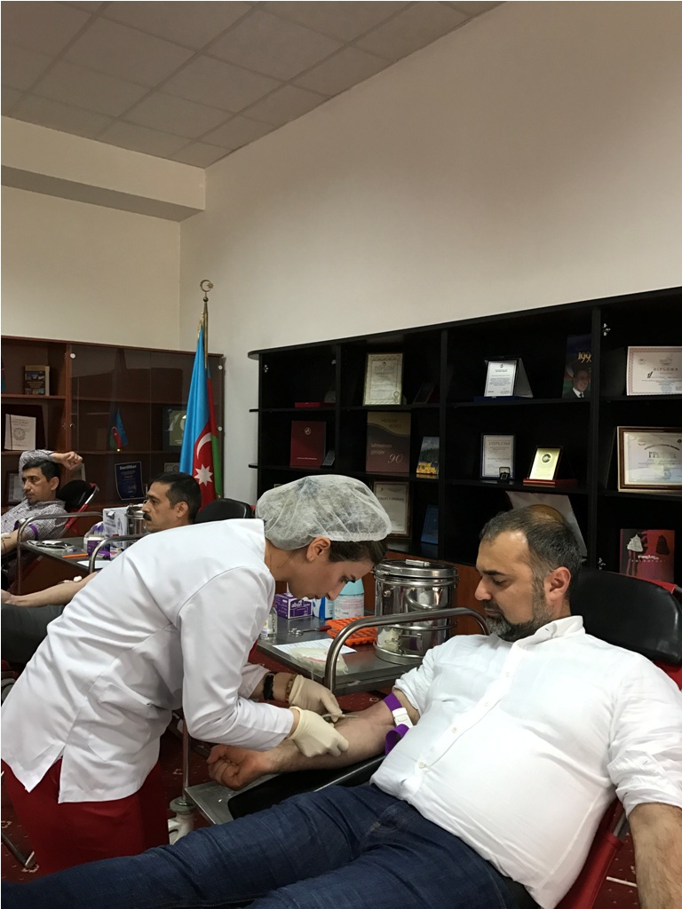 İTV-də qanvermə aksiyası keçirilib - FOTO