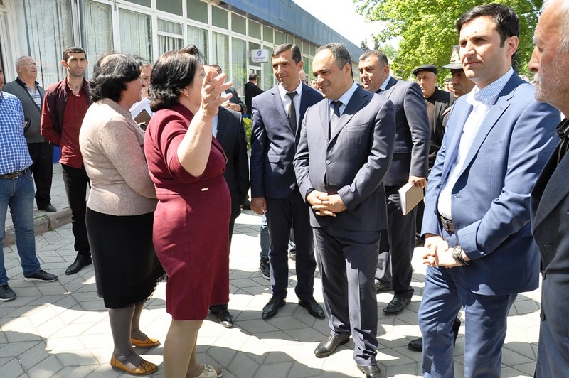 Goranboyun başçısı vətəndaşları qəbul etdi  