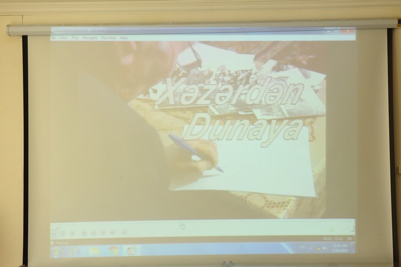 ADU-da “Xəzərdən Dunaya qədər” filmi təqdim olundu  