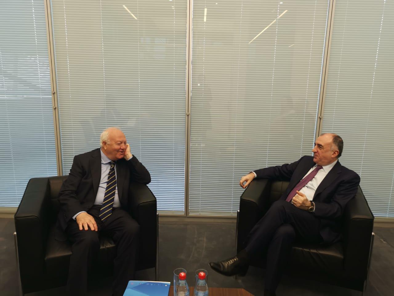 Elmar Məmmədyarov BMT nümayəndəsi ilə müzakirə apardı