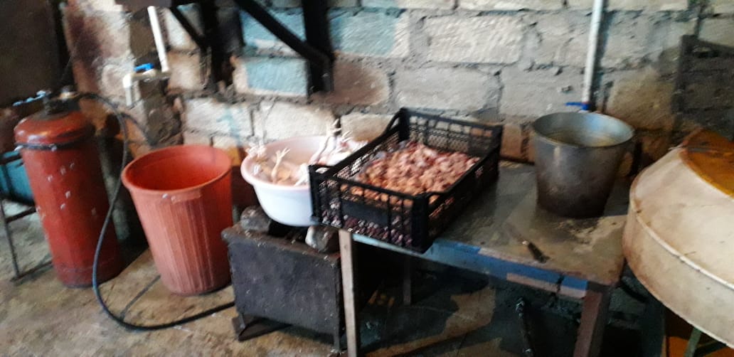 Samuxda anti-sanitar şəraitdə fəaliyyət göstərən toyuq sexi aşkarlandı