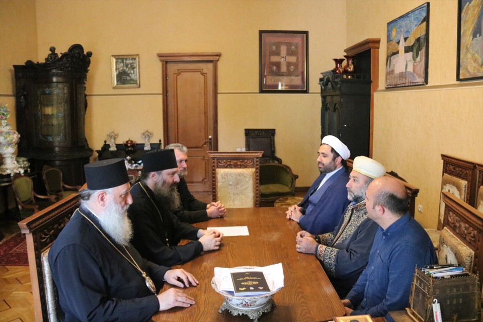 Gürcüstan patriarxı müsəlmanlarla görüşdü