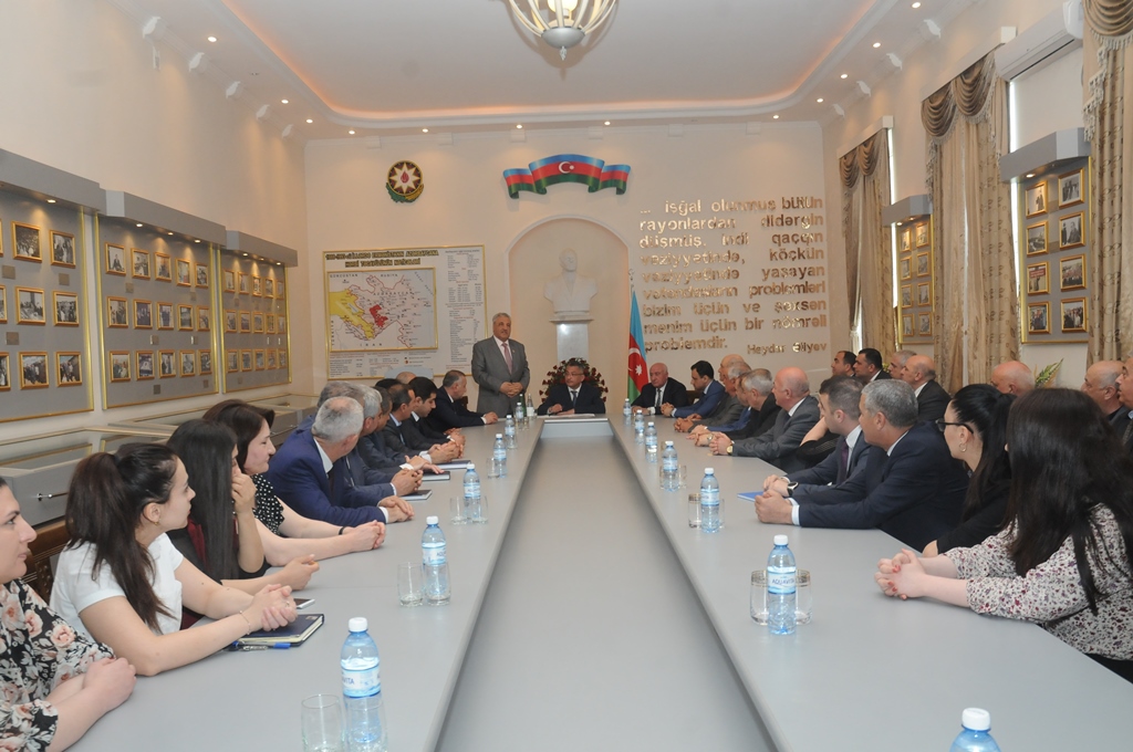 “Qaçqınkom”da Heydər Əliyev anıldı - FOTO