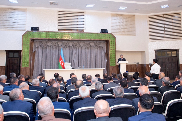 Aqrar İnkişaf Mərkəzlərinin respublika müşavirəsi keçirildi