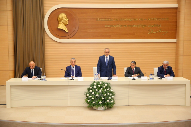 Binəqədidə hesabat yığıncağı keçirildi  