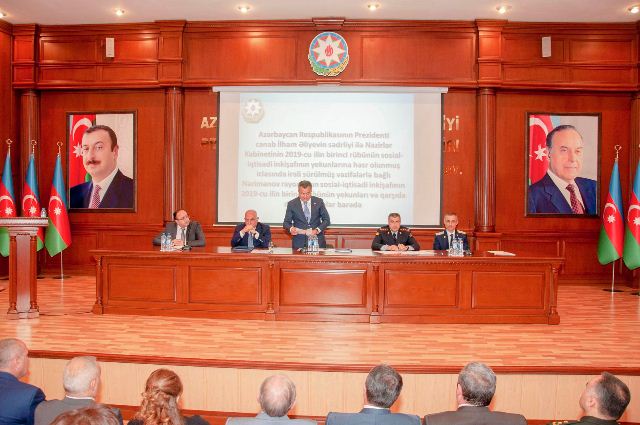 İcra başçısı hesabat verdi