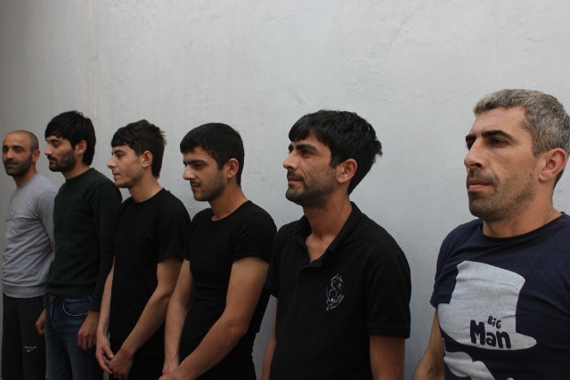 Silsilə oğurluqlar edən dəstə tutuldu - FOTOLAR