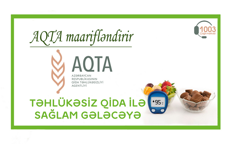 “AQTA maarifləndirir”: Normadan artıq şəkər istehlakı orqanizm üçün zərərlidir