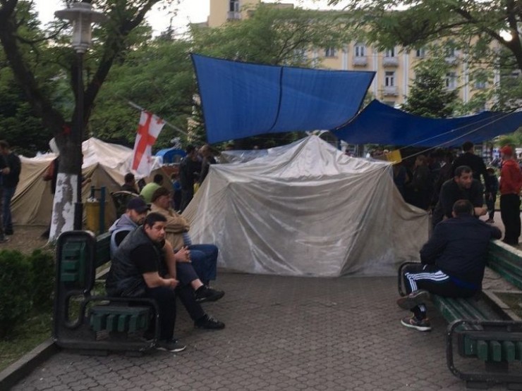 Gürcüstanda mədənçilər tətili dayandırdı