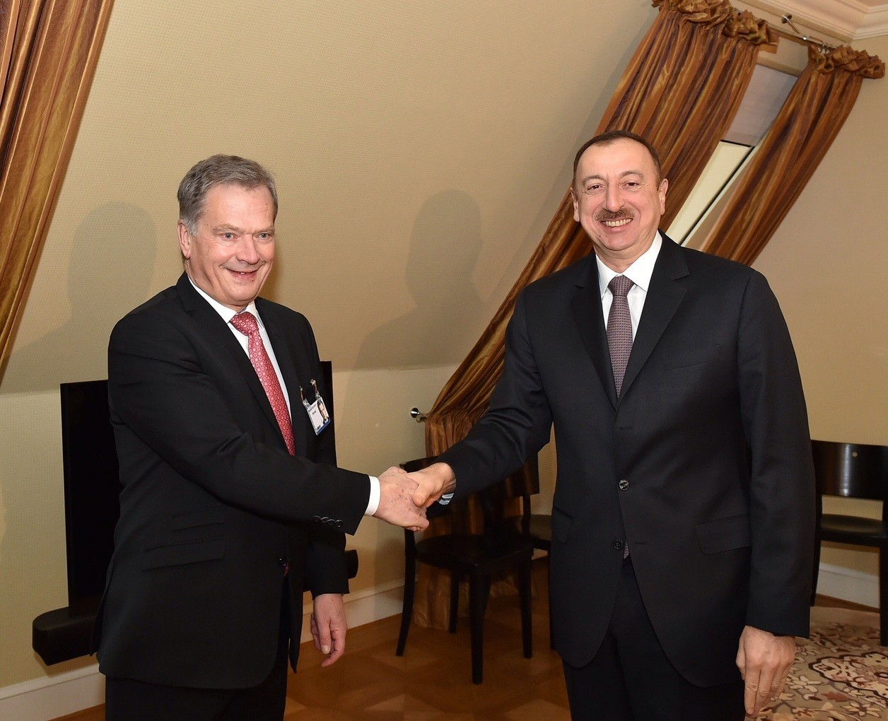 Finlandiya Prezidenti İlham Əliyevi təbrik etdi