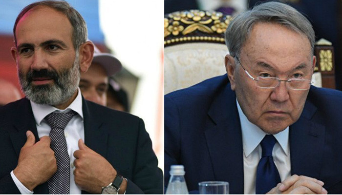 Nazarbayev Paşinyanı pərt elədi