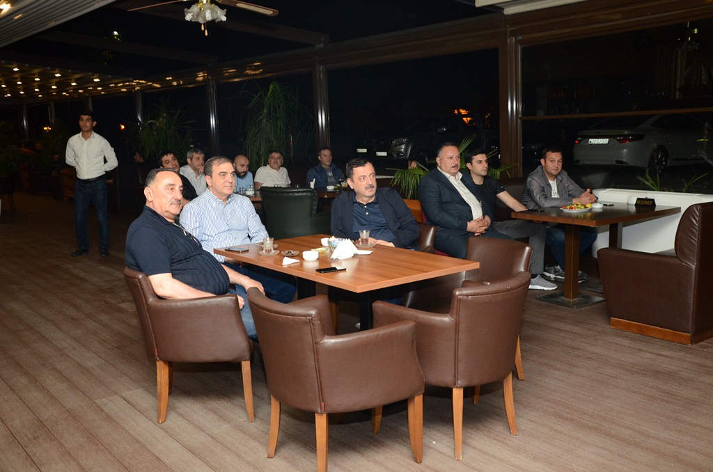 Avropa Liqasının final matçı Gəncədə maraqla izlənilib