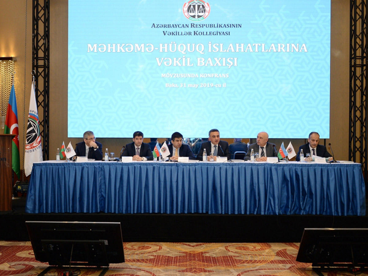 Mehriban Əliyevanın təşəbbüsü ilə Bakıda “Məhkəmə-hüquq islahatlarına vəkil baxışı” mövzusunda konfrans keçirilib