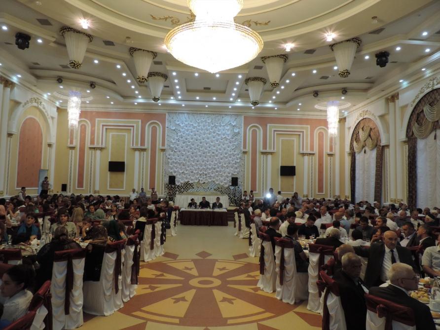Heydər Əliyev Fondu Xaçmazda iftar süfrəsi təşkil edib - FOTO  