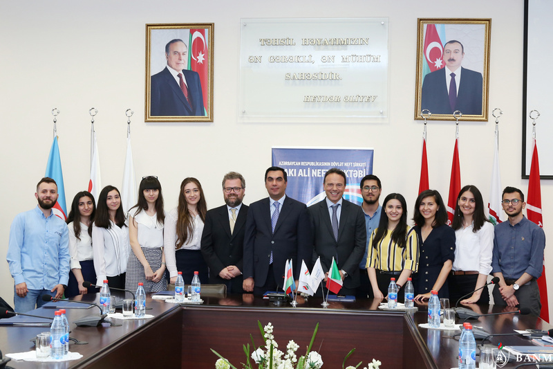 Bakı Ali Neft Məktəbinin tələbələri İtaliya şirkətində işə başlayır  