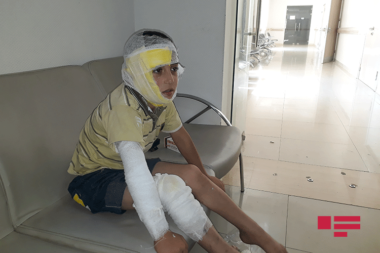 Lənkəranda qaz sızması partlayışa səbəb oldu: 2 yaralı