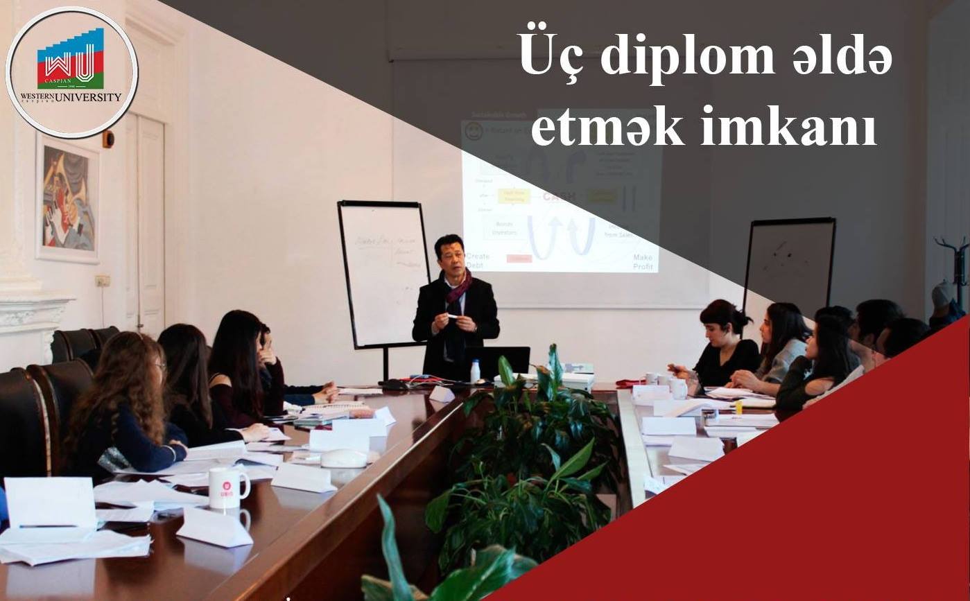 Qərbi Kaspi Universiteti magistraturaya qəbul elan edir 