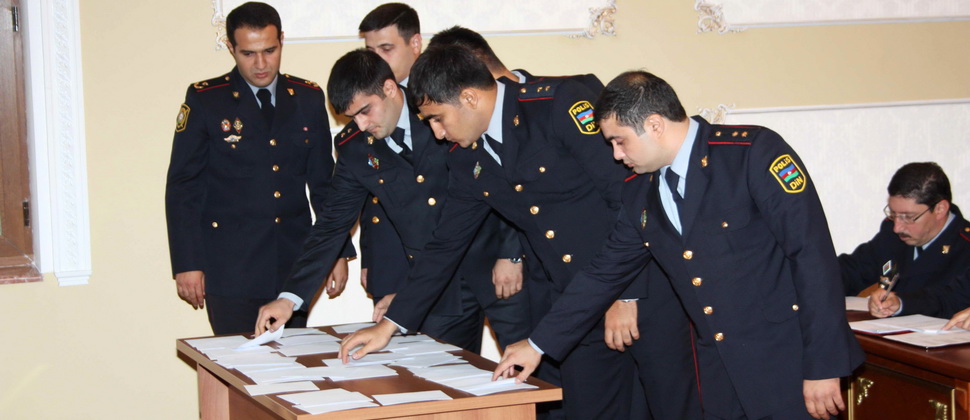 Polis Akademiyasına qəbul elan edildi