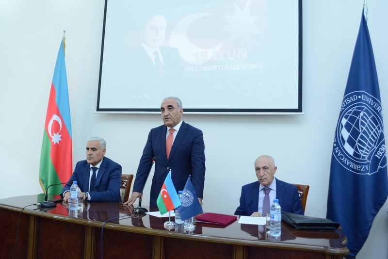 Rektor: “Onlar Heydər Əliyevin yenidən hakimiyyətə qayıdışında müstəsna rol oynayıb”