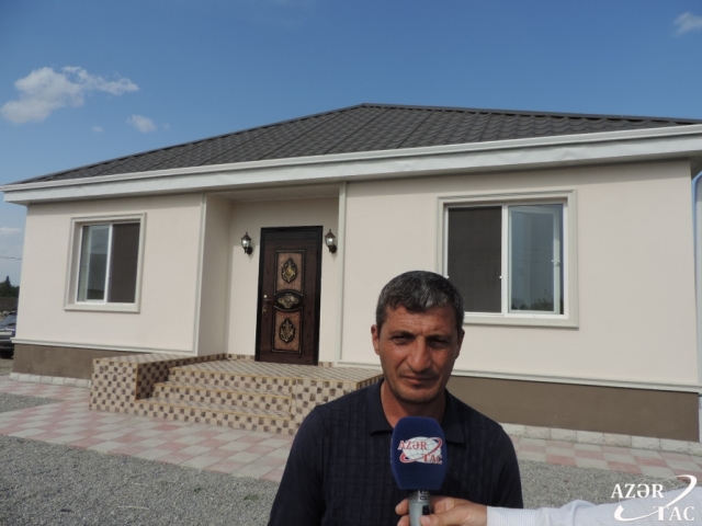 Heydər Əliyev Fondu Qarabağ əlilinə yeni ev hədiyyə etdi – FOTO