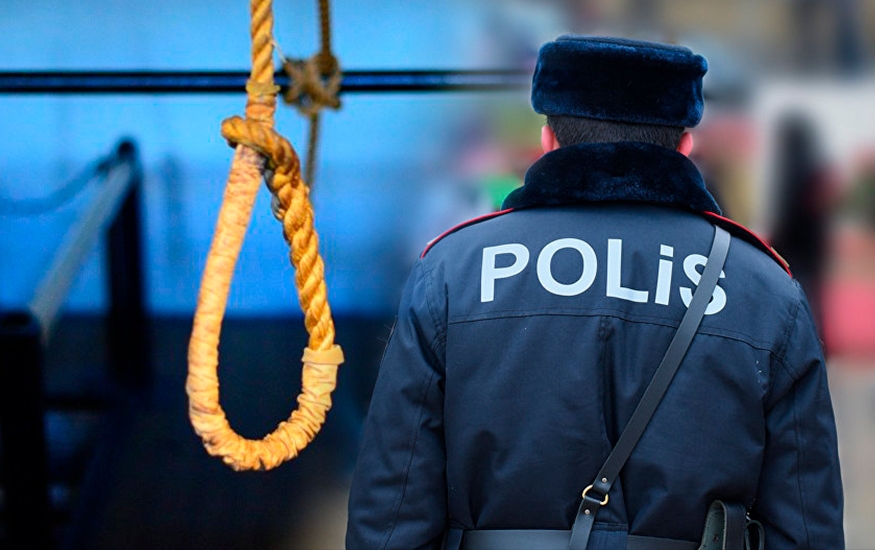 Polis işçisi intihar etdi