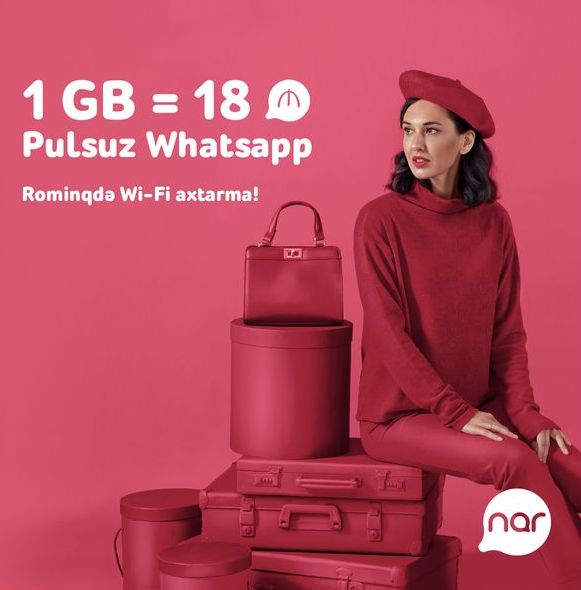 “Nar”dan sərfəli rominq paketləri