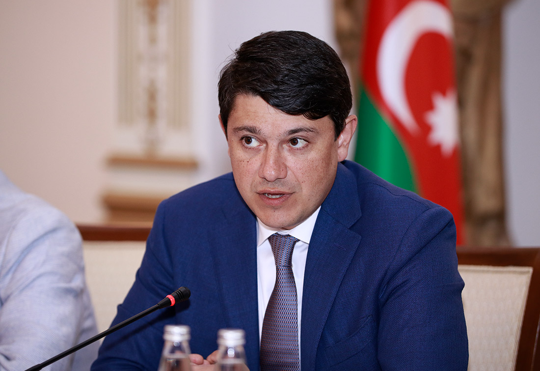 Fuad Muradov rumin qonaqlarla görüşdü - FOTO