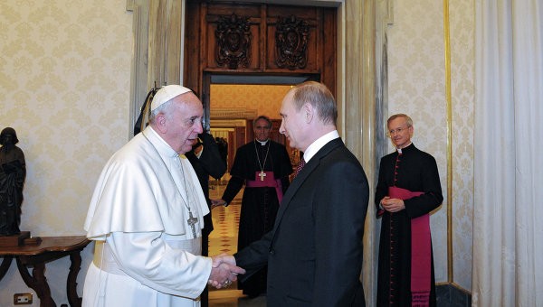 Putin Roma Papası ilə görüşəcək