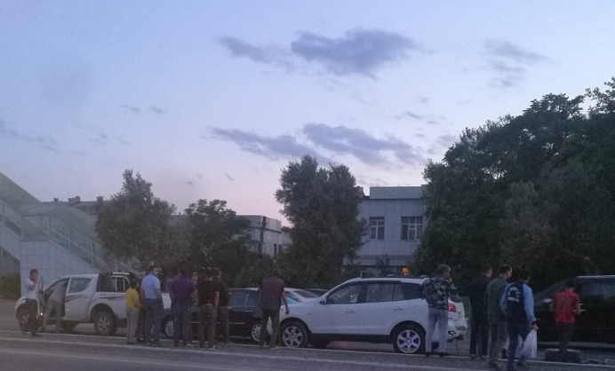 Bakıda zəncirvari qəza