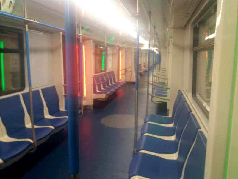 Metroda xəttə yeni qatarlar buraxıldı - Daha 20 vaqon gətiriləcək - FOTOLAR 