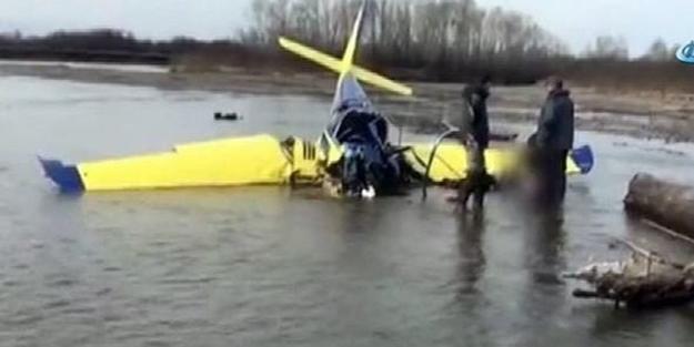 Tələbə pilot təyyarəni qəzaya uğratdı