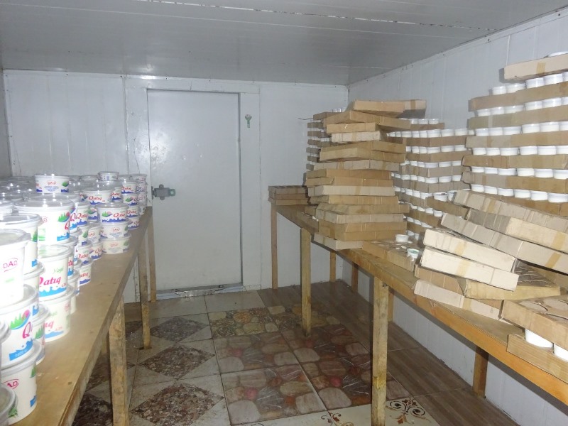Bakıda antisanitar şəraitdə süd məhsulları istehsal edən sex aşkarlandı