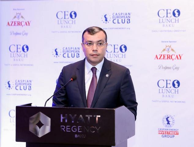 Sahil Babayev CEO Lunch Baku-nun fəxri qonağı olub